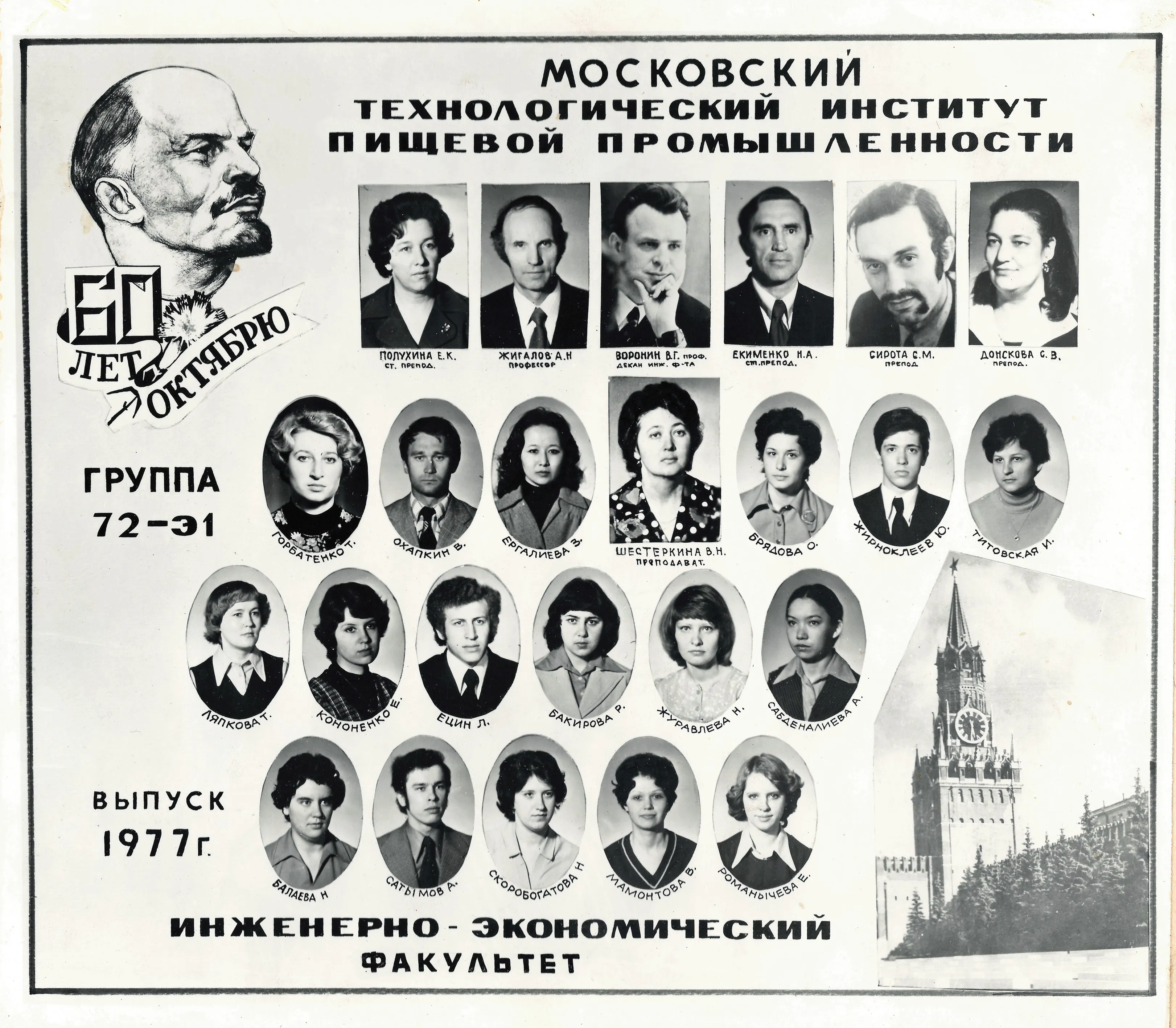 Выпуск 1977 г.