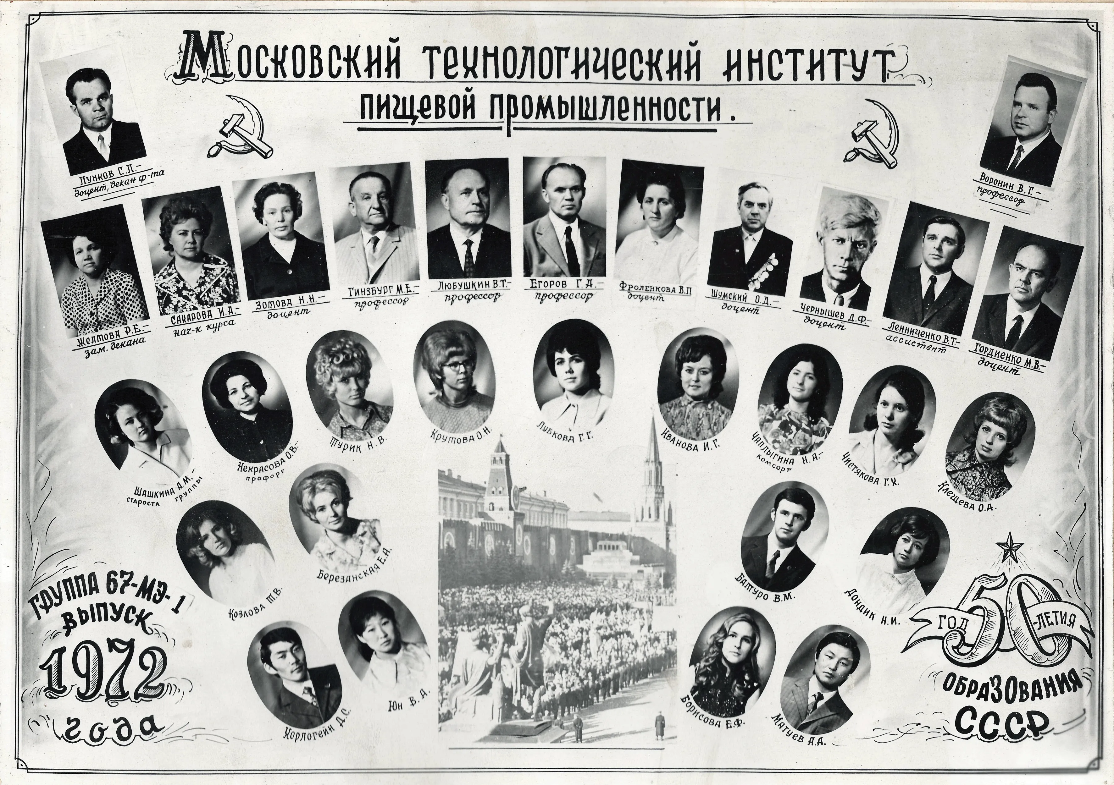 Выпуск 1972 г.