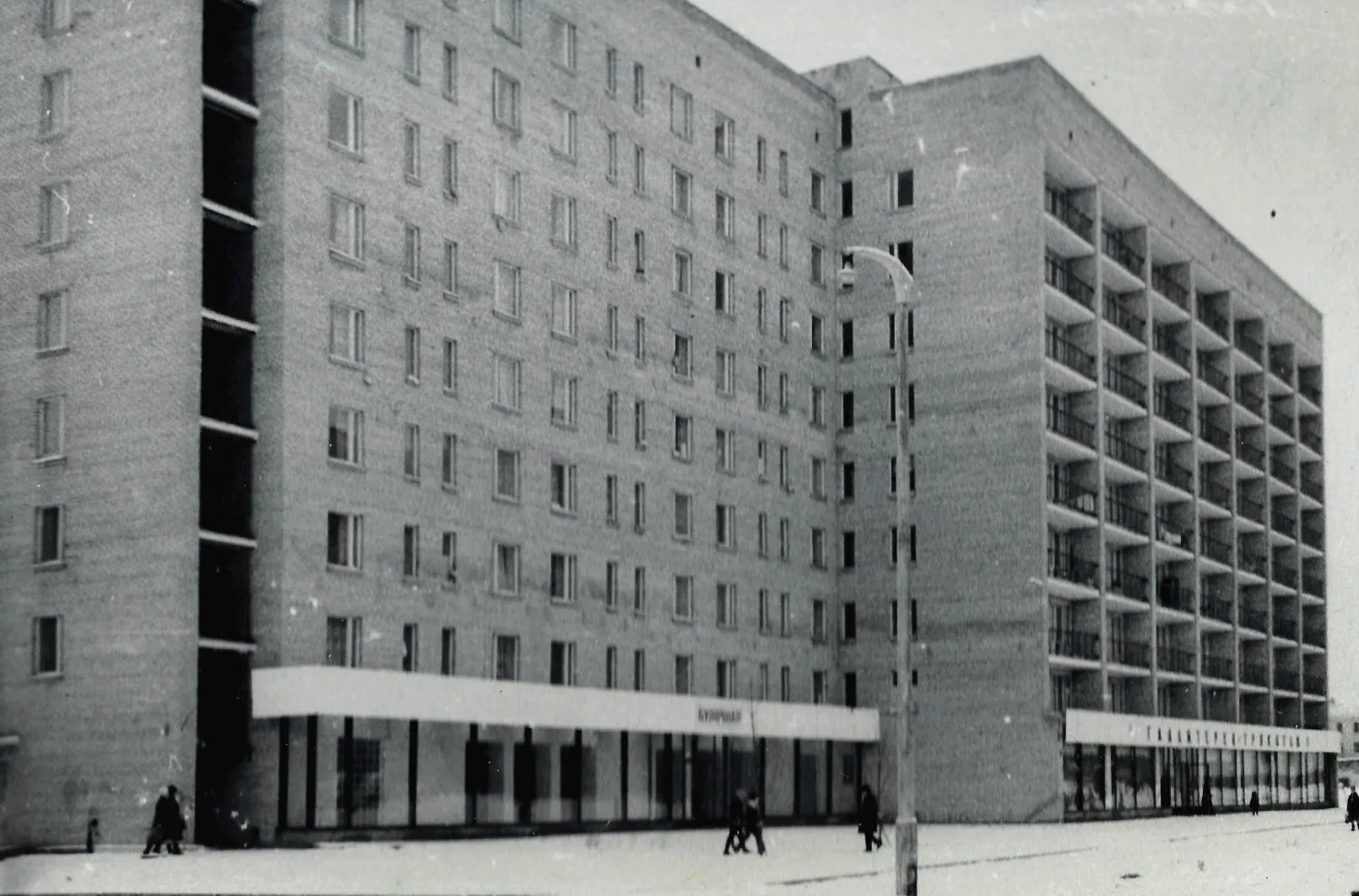 Корпус нового студенческого общежития МТИММП